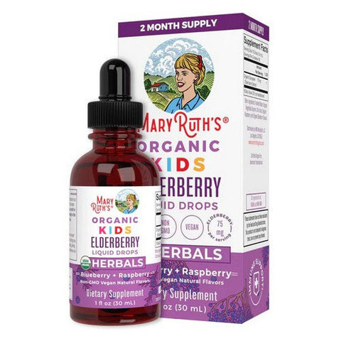 MaryRuth's, Organic Kid's Liquid Elderberry Drops, 1 Oz MaryRuth's