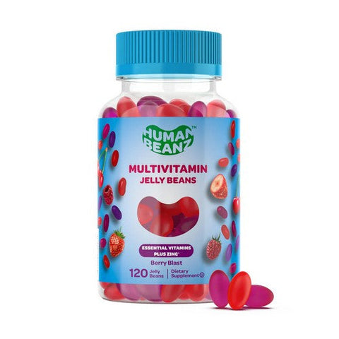Human Beanz, Multivitamin Berry Blast, 120 Count Human Beanz
