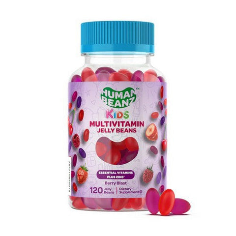 Human Beanz, Kids Multivitamin Berry Blast, 120 Count Human Beanz