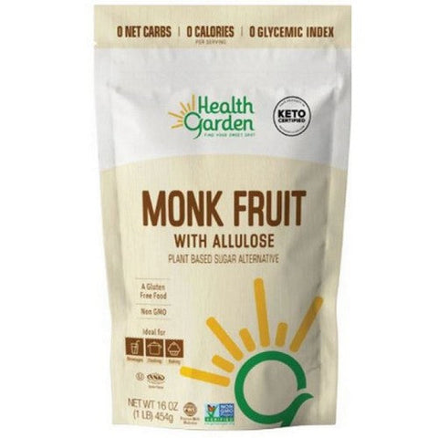 Health Garden, Allulose Monk Fruit Blend, 1 Lb Health Garden