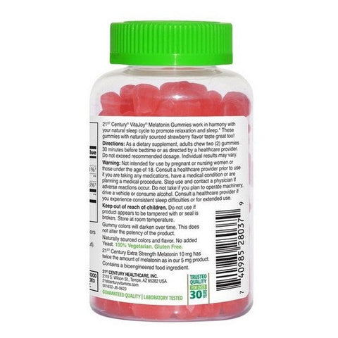 21st Century, Vita Joy Melatonin, 60 Gummies 21st Century