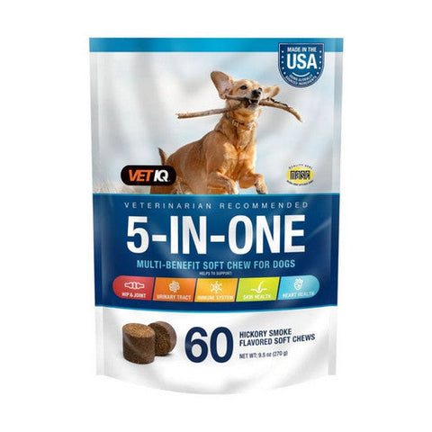 Delightibles, 5-In-1 Multi Benefit Soft Chews For Dogs, 60 Count Delightibles