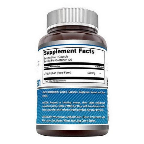 Amazing Nutrition, Amazing Formulas L-Tryptophan, 120 Caps Amazing Nutrition