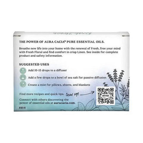 Aura Cacia, Fresh Home Essential Oil Kit, 1 Count Aura Cacia
