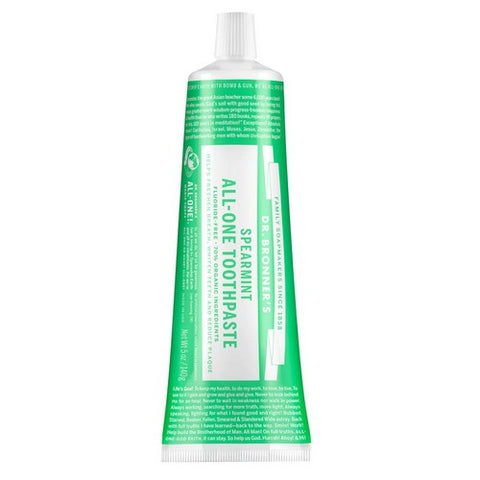 All One Spearmint Toothpaste 5 Oz by Dr.Bronner's
