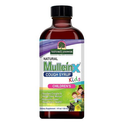 The Humble Co, Kids Natural Mullein-X Cough Syrup Alcohol Free, 4 Oz The Humble Co