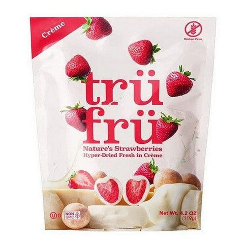 The Humble Co, Hyper Dried Strawberries in Creme, 4.2 Oz Tru Fru