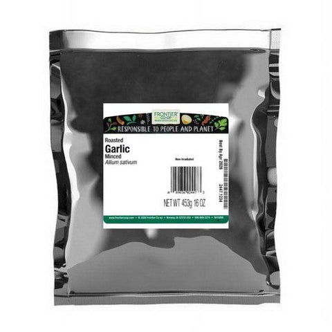 Frontier Coop, Minced Garlic Roasted, 1 Lb Frontier Coop