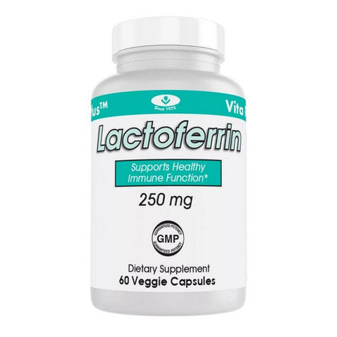 Vita plus, Lactoferrin, 250 Mg, 60 Veggie Capsules Vita plus