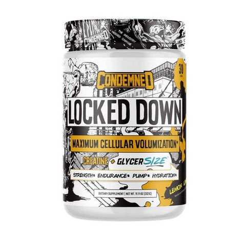 Condemned Labz, Locked Down Lemon Lime, 312 Grams Condemned Labz