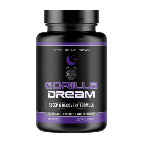 Gorilla Mind, Gorilla Dream Sleep And Recovery Formula, 120 Caps Gorilla Mind