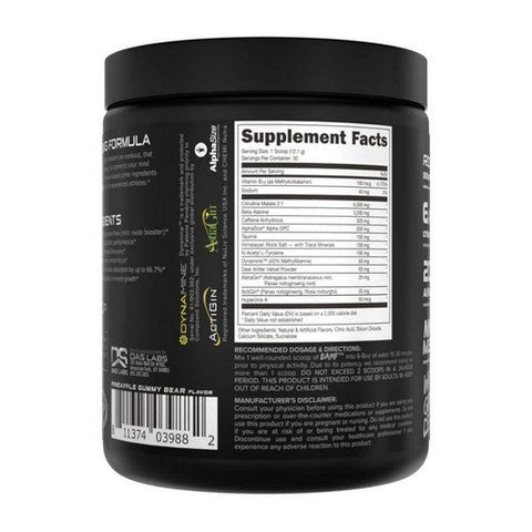 Bucked Up, BAMF White Gummy Bear, 12.6 Oz Bucked Up
