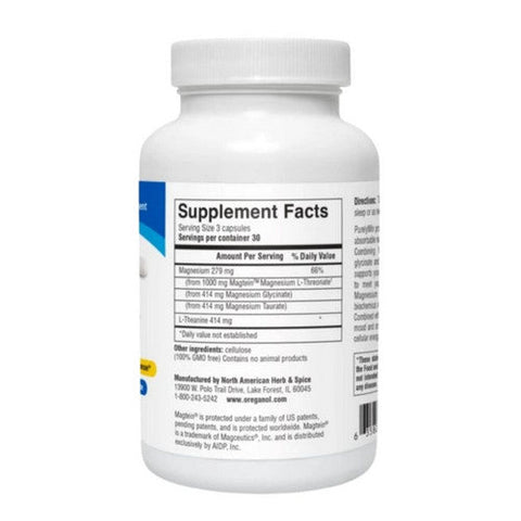 North American Herb & Spice, Purely Min Magnesium, 90 Veg Caps North American Herb & Spice