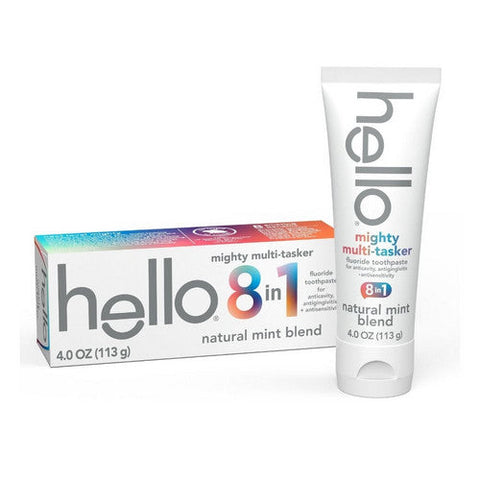 Hello, Hello Mighty Multi Tasker Fluoride Toothpaste, 4 Oz Hello