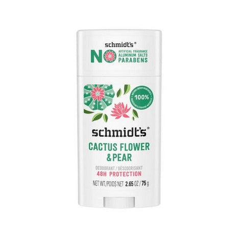 Schmidts, Cactus Flower And Pear Deodorant Sticks, 2.65 Oz Schmidts