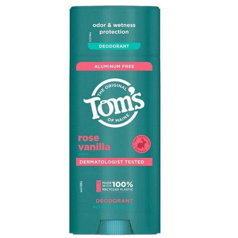 Tom's Of Maine, Rose Vanilla Deodorant, 3.25 Oz Tom's Of Maine