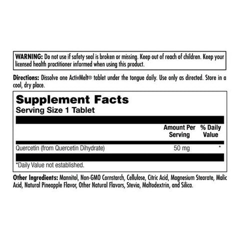 Kal, Quercetin, 90 Count Kal