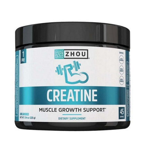 Zhou Nutrition, Creatine Unflavoured, 7.94 Oz Zhou Nutrition