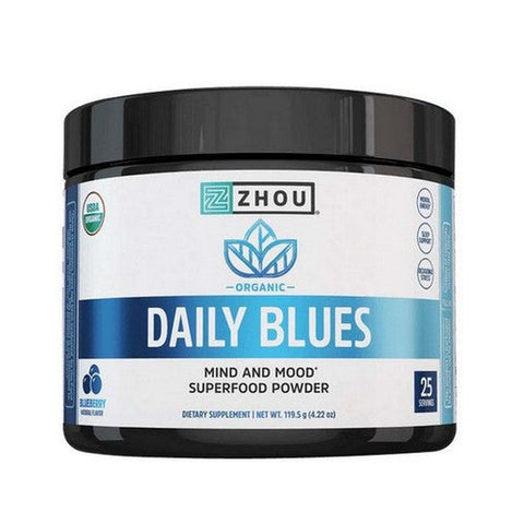 Zhou Nutrition, Daily Blues, 119.5 Grams Zhou Nutrition
