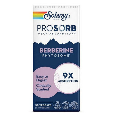 Solaray, Berberine Phytosome, 550 Mg, 30 Veg Caps Solaray
