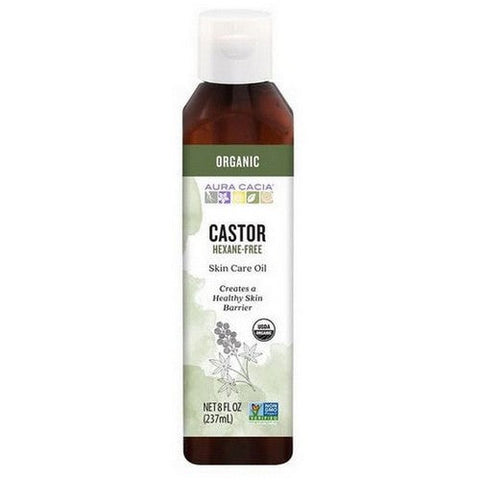 Aura Cacia, Organic Castor Oil, 8 Oz Aura Cacia