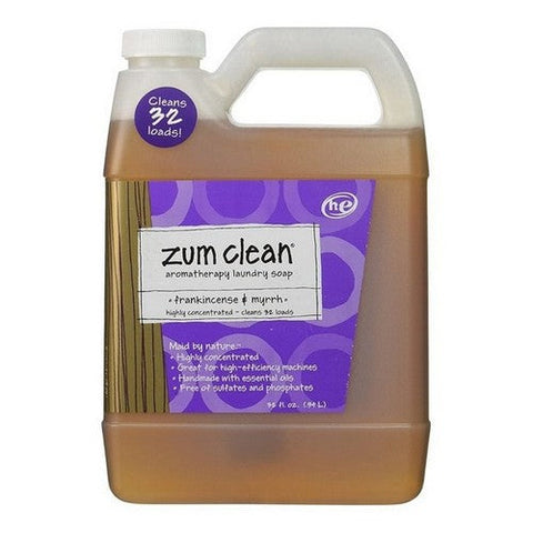 Zum, Clean Laundry Soap Frankincense And Myrrh, 32 Oz (Case Of 8) Zum