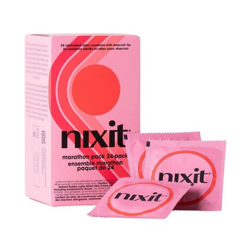 Nixit, Marathon Condoms, 24 Count Nixit