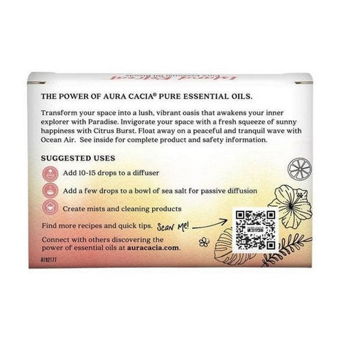 Aura Cacia, Island Retreat Essential Oil Kit, .75 Oz Aura Cacia