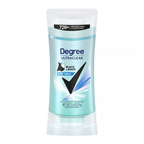 Axe, Ultraclear Black And White Antiperspirant Deodorant Pure Clean, 2.6 Oz Degree