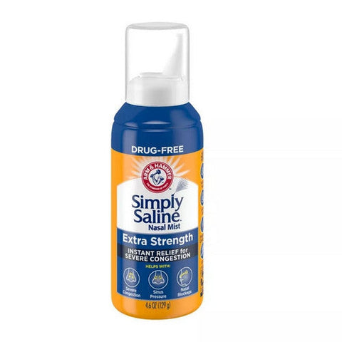 Simply Saline, Nasal Mist Extra Strength, 4.6 Oz Simply Saline