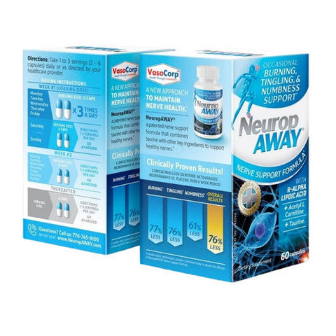 Neuropaway, Nerve Support, 60 Capsules Neuropaway
