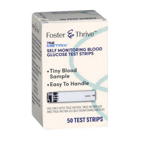 True Metrix, Glucose Test Strip, 50 Count True Metrix