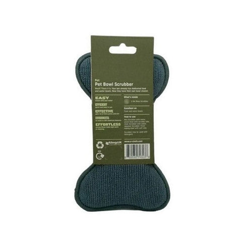 E-Cloth, Pet Bowl Scrubber, 1 Count / 6.7 Inches X 2.5 Inches E-Cloth