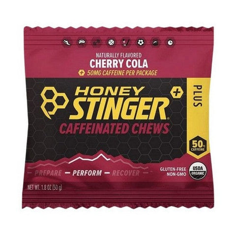 Honey Stinger, Organic Cherry Cola Caffeinated Chews, 1.08 Oz Honey Stinger
