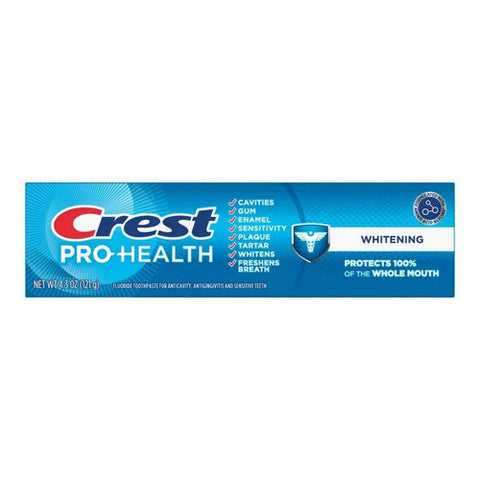 Crest, Pro Health Whitening Gel Toothpaste, 4.3 Oz