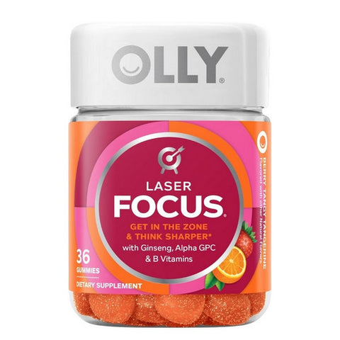 Olly, Laser Focus Gummies, 36 Count Olly