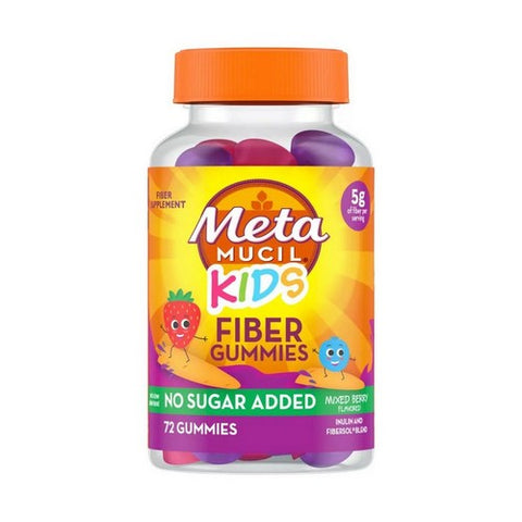 Metamucil, Kids Fiber Gummies Mixed Berry, 72 Gummies