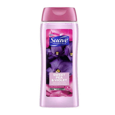 Suave, Essentials Gentle Body Wash Sweet Pea And Violet, 18 Oz Suave