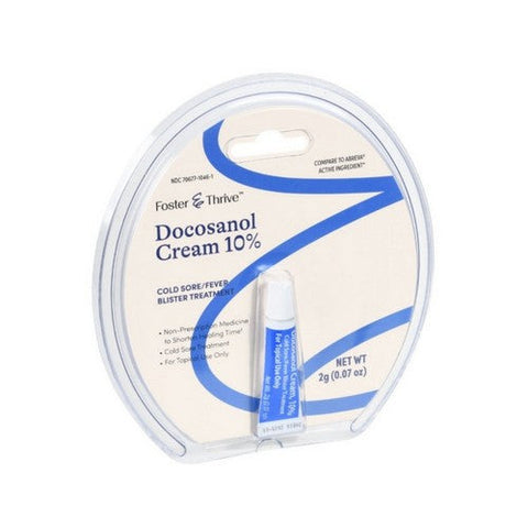 Foster And Thrive, Docosanol Cream 10%, 0.07 Oz