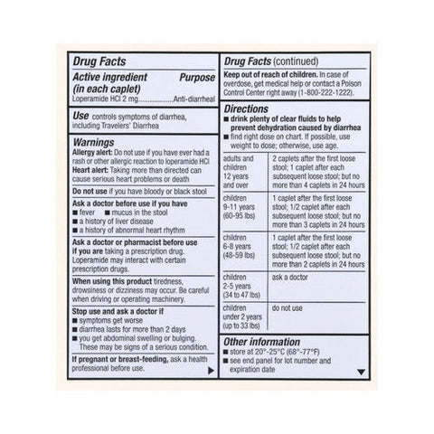 Foster And Thrive, Anti-Diarrheal Loperamide Hcl, 2 Mg, 24 Caps Foster And Thrive