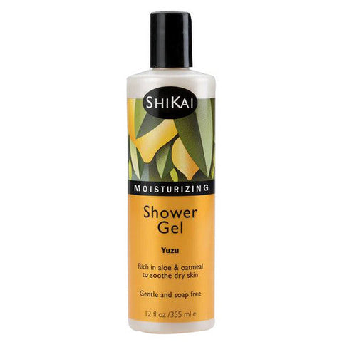 Shikai, Moisturizing Shower Gel, Yuzu 12 OZ Shikai