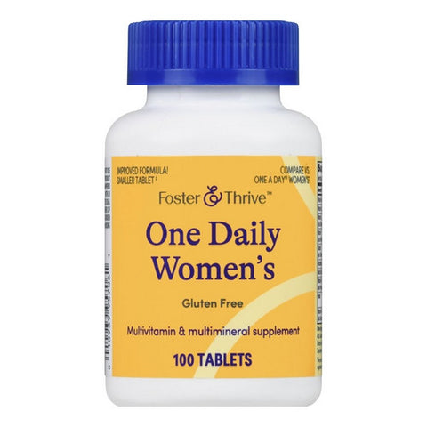 Foster And Thrive, One Daily Women'S Tablets, 100 Tabs Foster And Thrive