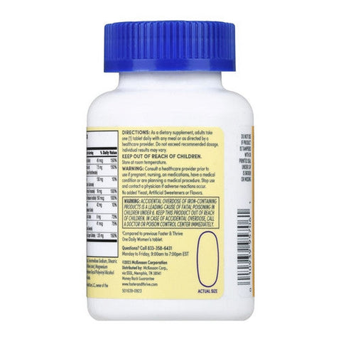 Foster And Thrive, One Daily Women'S Tablets, 100 Tabs Foster And Thrive