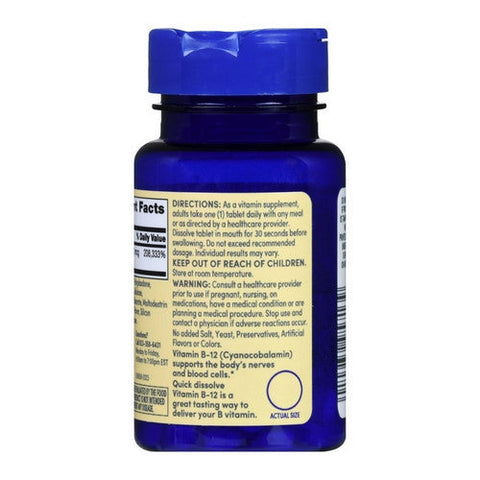 Foster And Thrive, Vitamin B-12, 500 Mcg, 60 Tabs Foster And Thrive