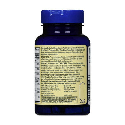 Foster And Thrive, B-100 Complex Prolonged Release, 100 Tabs Foster And Thrive