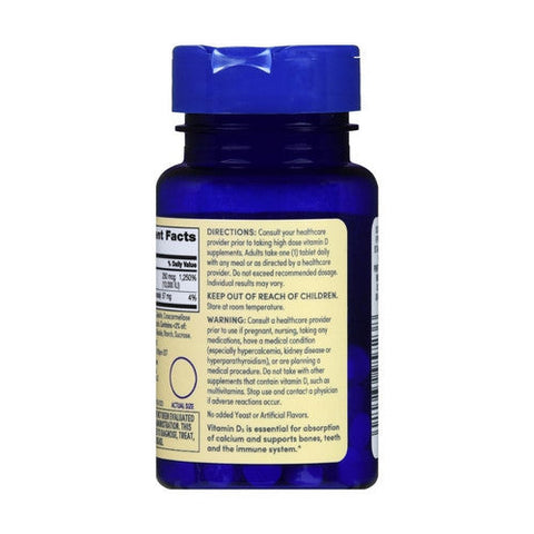 Foster And Thrive, Vitamin D3, 250 Mcg, 100 Tabs Foster And Thrive
