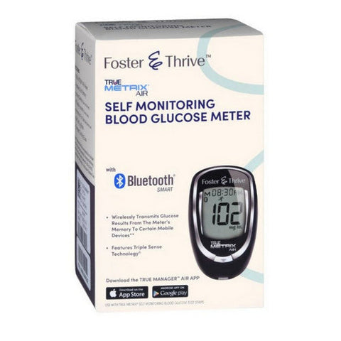 Foster And Thrive, True Metrix Air Self Monitoring Blood Glucose Meter, 1 Count Foster And Thrive