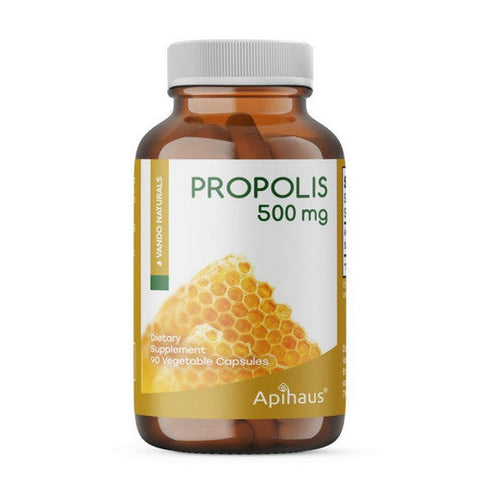 Apihaus, Propolis, 500 Mg, 90 VegCaps Apihaus