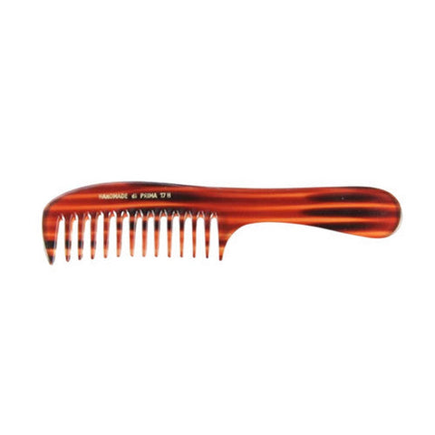 Diprima, Nutmeg Handle Handmade Detangler Comb, 1 Count Diprima