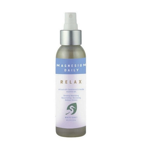 White Egret, Magnesium Daily Relax, 2 Oz White Egret